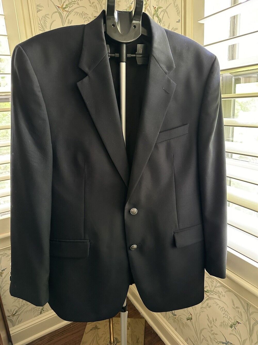 Michael Kors Mens Blazer | Size 44R | Dark Navy  flawed